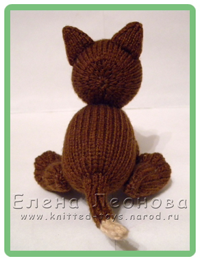 вязаная собака